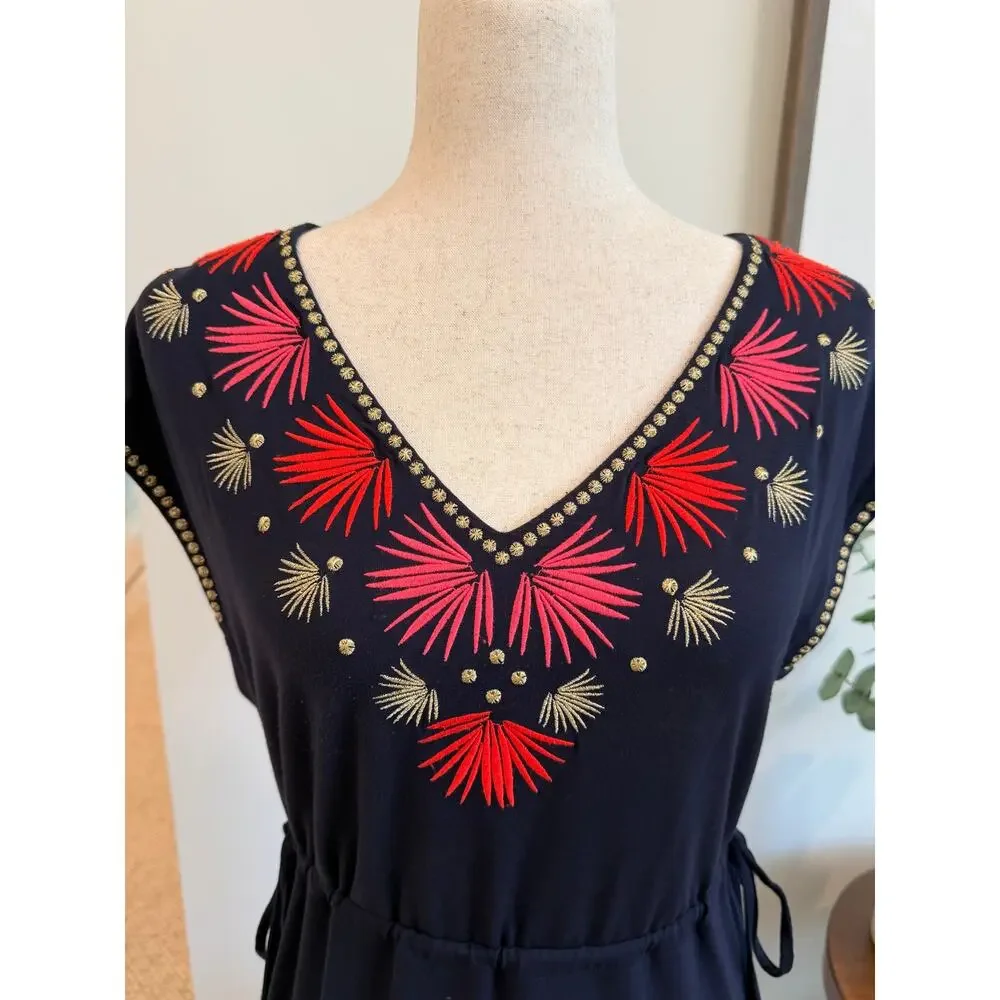 BODEN Marcia Embroidered Maxi Dress Size 2 - Picture 4 of 11